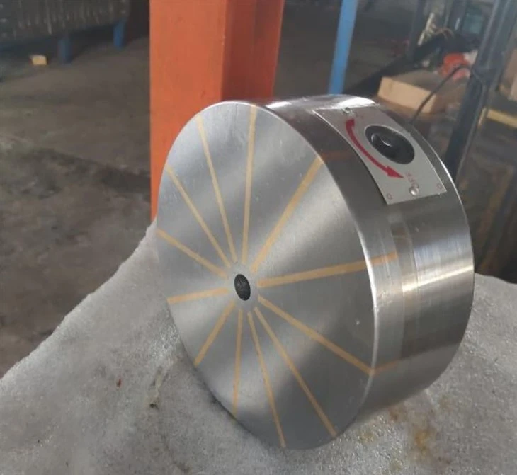 Round radiation permanent magnetic chuck 5